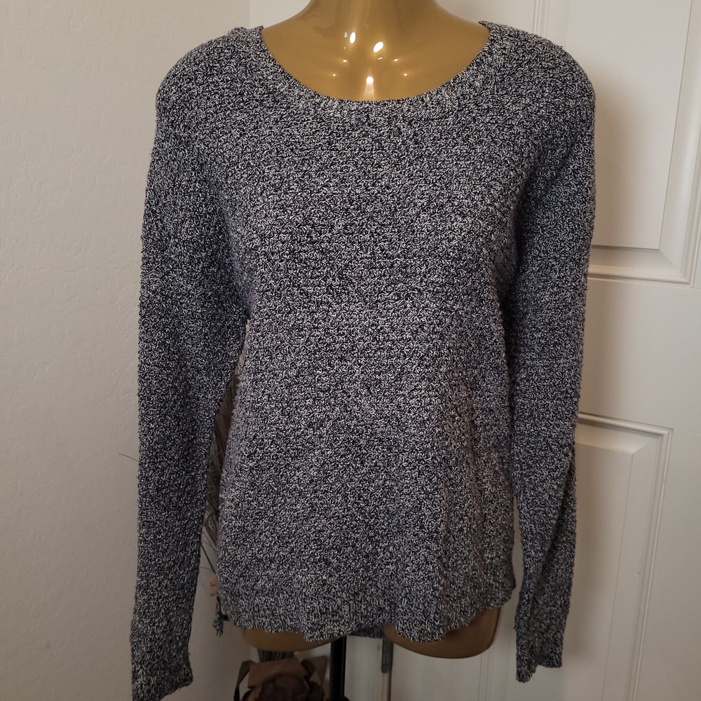 Madewell Monochrome Knit Crew Neck Sweater